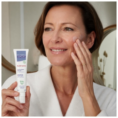 Eau Thermale Jonzac Sublimactive Crème Légère Lissante Peaux Normales à Mixtes Bio 40 ml