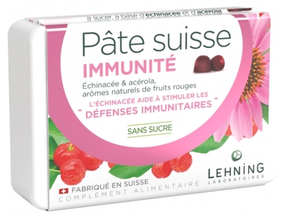 Laboratoires Lehning Pâte Suisse Immunité
