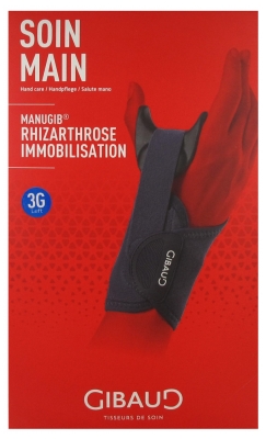 Gibaud Orthèse Manugib Rhizarthrose Immobilisation - Taille : 3G