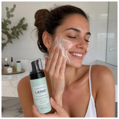 Lierac La Mousse Nettoyante Prébiotiques 2 x 150 ml Offre Spéciale