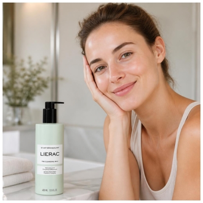 Lierac Le Lait Démaquillant Prébiotiques 400 ml 