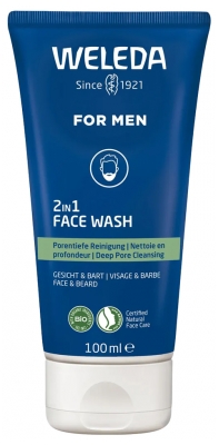 Weleda Homme Gel Nettoyant Visage 2en1 100 ml