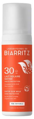 Laboratoires de Biarritz Lait Solaire Satiné Visage & Corps SPF30 100 ml