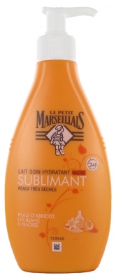 Le Petit Marseillais Petit Marseillais Lait Hyd Nacre Sublim P Tsec Huil Abricot Pomp 250 ml