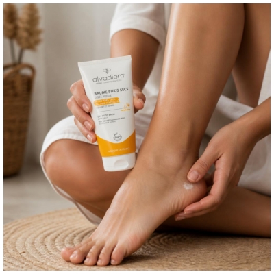 Alvadiem Baume Pieds Très Secs Talons Fendillés 150 ml