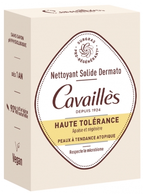 Cavaillès Nettoyant Solide Dermato Haute Tolérance Peaux à Tendance Atopique 100 g