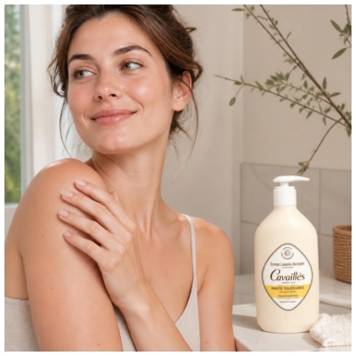 Cavaillès Crème Lavante Dermato Haute Tolérance Peaux Intolérantes 500 ml 