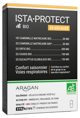Aragan Synactifs IstaProtect Bio 20 Gélules