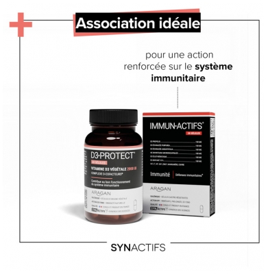 Aragan Synactifs D3Protect 60 Gélules