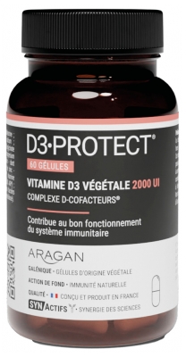 Aragan Synactifs D3Protect 60 Gélules