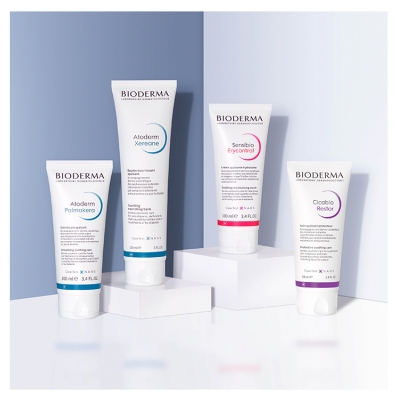 Bioderma Atoderm Crème Hydratante Mains et Pieds Secs Peaux Fragilisées 100 ml