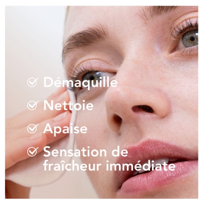 Bioderma Créaline Lingettes Démaquillantes Visage et Yeux Peau Sensible 25 Unités