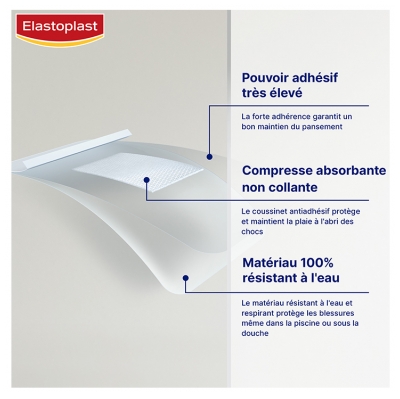 Elastoplast Pansements Waterproof 20 Pansements