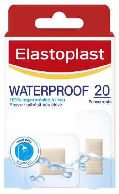 Elastoplast Pansements Waterproof 20 Pansements