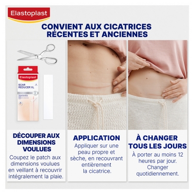 Elastoplast Réducteur de Cicatrices 21 Patchs