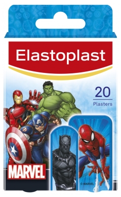 Elastoplast Pansements Enfants Marvel 20 Pansements