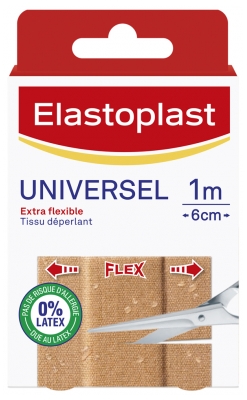 Elastoplast Pansements Universel Flexible 10 Bandes de 10 cm X 6 cm