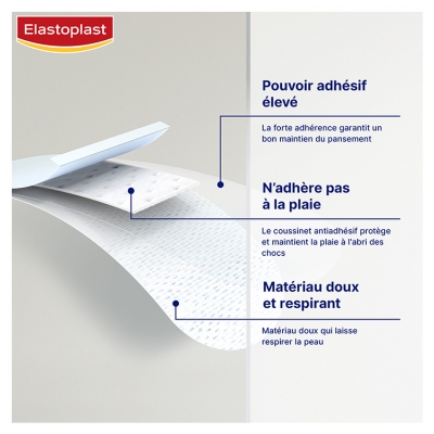 Elastoplast Sensible 20 Pansements - Couleur : Marron
