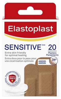 Elastoplast Sensible 20 Pansements - Couleur : Marron
