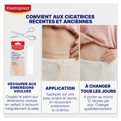 Elastoplast Réducteur de Cicatrices Xl 21 Patchs