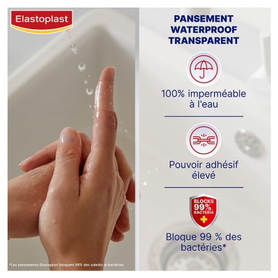 Elastoplast Pansements Waterproof x40