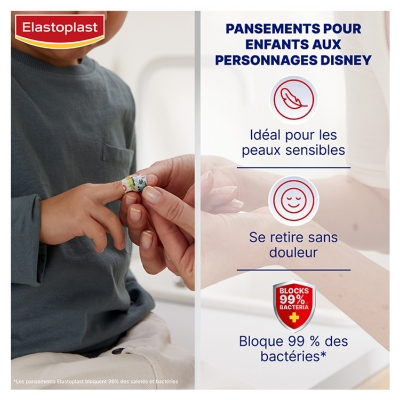 Elastoplast Sensible Enfants - 20 Pansements