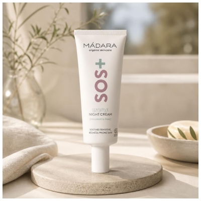 Mádara SOS+ Sensitive Crème de Nuit Bio 70 ml