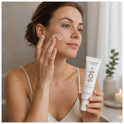 Mádara SOS+ Sensitive Crème de Nuit Bio 70 ml