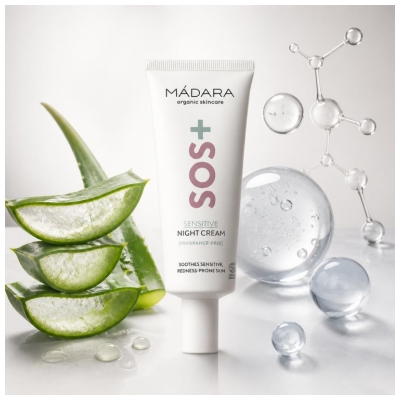 Mádara SOS+ Sensitive Crème de Nuit Bio 70 ml