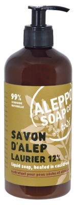 Tadé Savon d'Alep Liquide 12% Laurier 500 ml