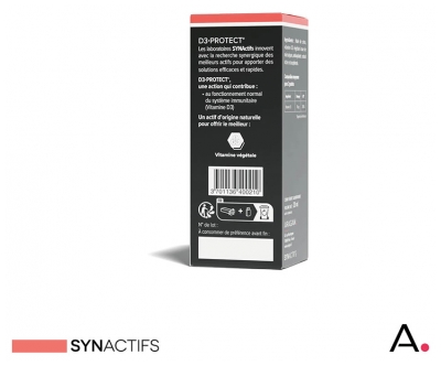 Synactifs D3 Protect® - Immunité - Vitamine D3 - Flacon 20 ml