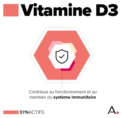 Synactifs D3 Protect® - Immunité - Vitamine D3 - Flacon 20 ml