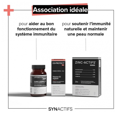 Synactifs D3 Protect® - Immunité - Vitamine D3 - Flacon 20 ml