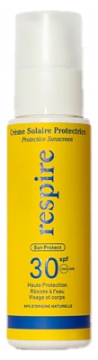 Respire Crème Solaire Protectrice Visage et Corps SPF30 100 ml