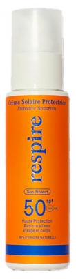 Respire Crème Solaire Protectrice Visage et Corps SPF50 100 ml