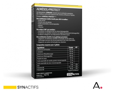 Aragan Synactifs AdresolProtect 30 Gélules