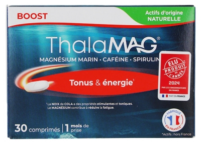 Laboratoires IPRAD Thalamag Magnésium Marin Boost 30 Comprimés