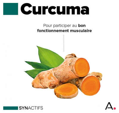 Synactifs Dolactifs® - Anti Inflammatoire - Curcuma Pea Boswellia Camomille - 12 Gélules
