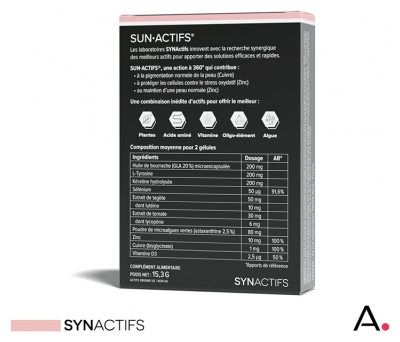 Aragan Synactifs SunActifs 30 Gélules