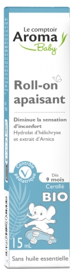 Le Comptoir Aroma Baby Roll-On Apaisant Bio à l'Arnica Dès 9 Mois Gel 15 ml