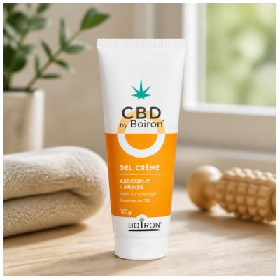 Boiron CBD Grel Crème Articulations Assouplit et Apaise 120 g