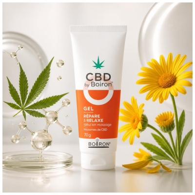 Boiron CBD Gel Muscle Répare et Relaxe 70 g