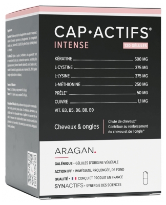 Aragan Synactifs CapActifs Intense 120 Gélules