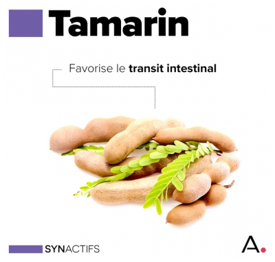 Synactifs Transitactifs® - Transit Intestinal - Tamarin Mauve Psyllium Pruneau Chicorée - 20 Gélules