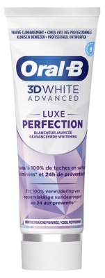 Oral-B 3D White Advanced Luxe Perfection Dentifrice Blancheur Avancée 75 ml