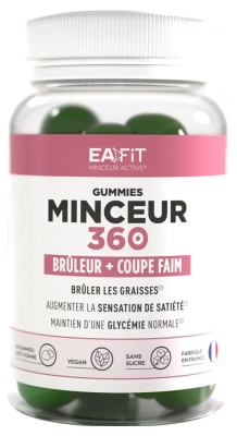 Eafit Minceur 360 Brûleur + Coupe Faim Gummies