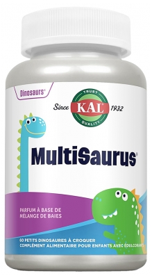 Kal Dinosaures Multisaurus - 60 Comp à Croquer
