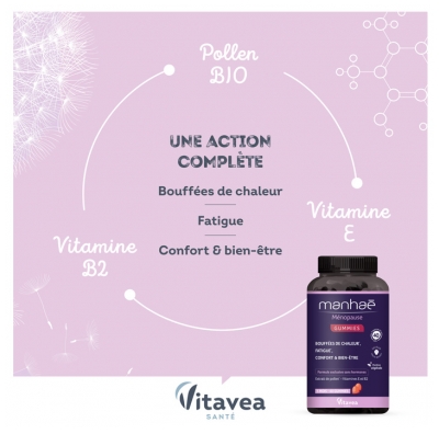 Vitavea Manhaé Ménopause 60 Gummies