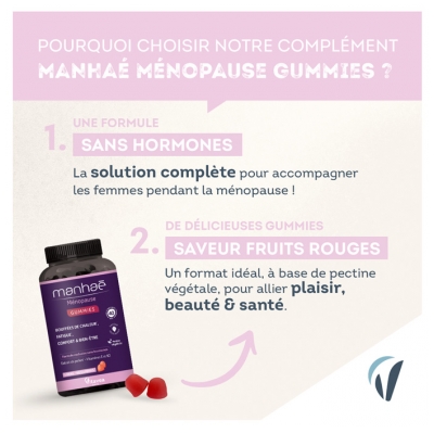 Vitavea Manhaé Ménopause 60 Gummies