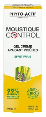 Phyto-Actif Moustique Control Gel Crème Apaisant Piqûres Effet Frais 40 ml